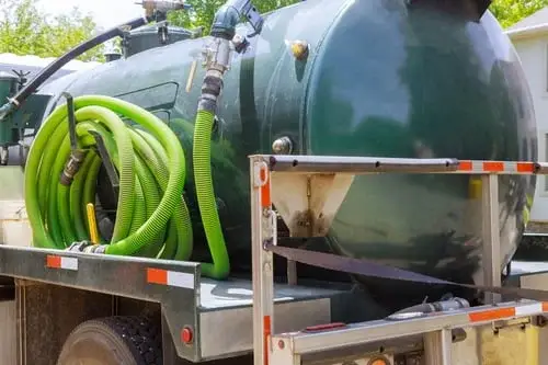 Sewer line jetting rig and hoses used for main-line drain cleaning in Dallas, TX